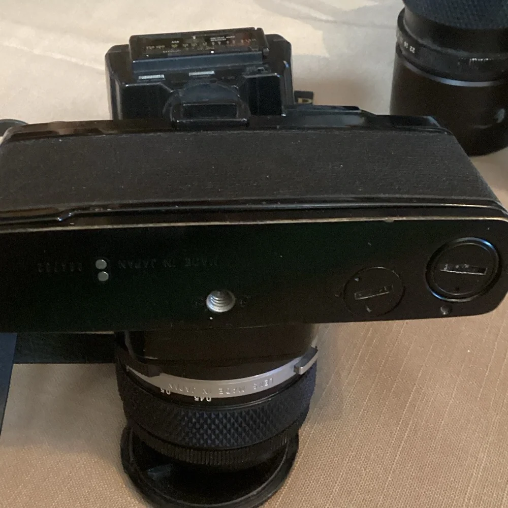 EUC Olympus Camera Kit with Black and Gray Bag